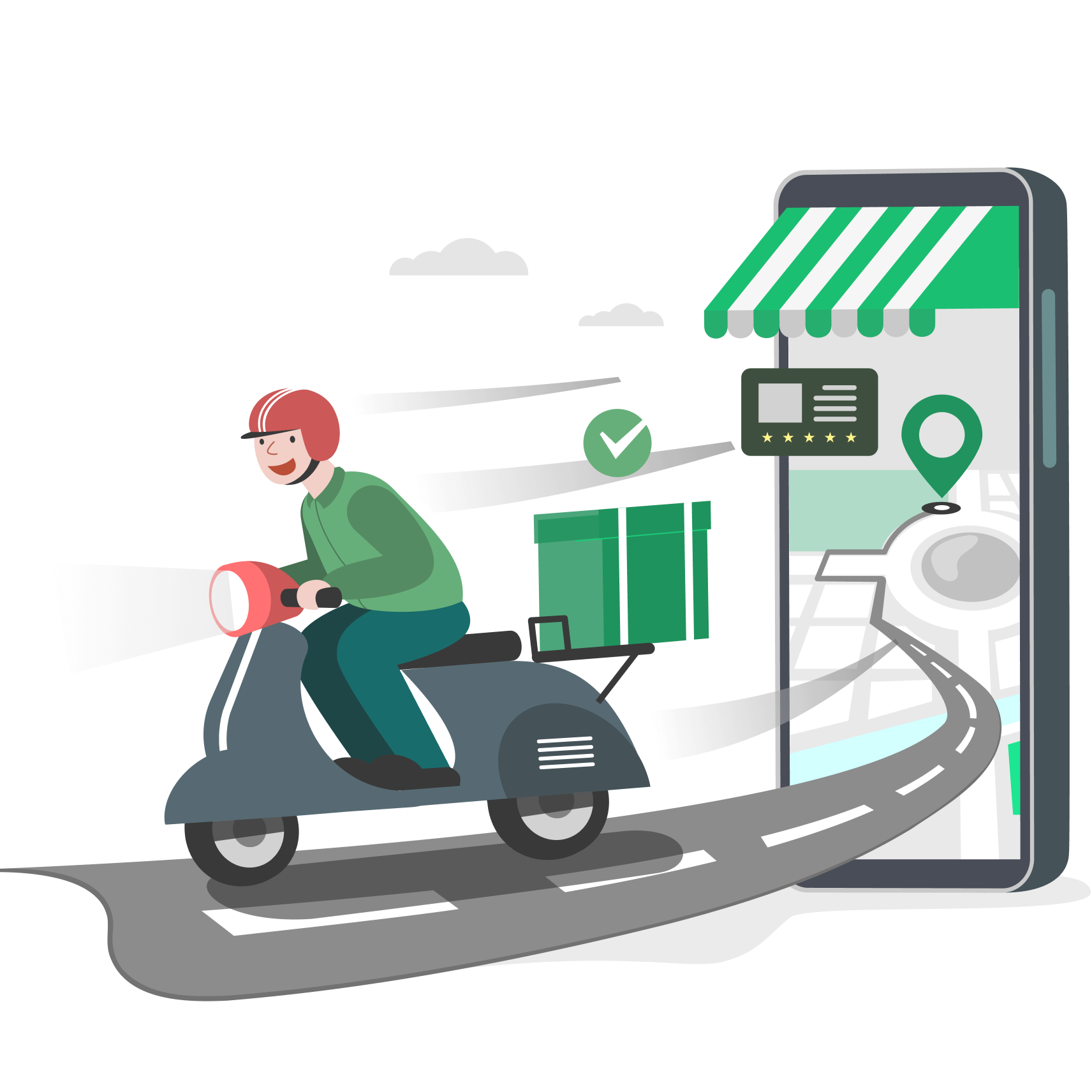 Delivery Zone Map